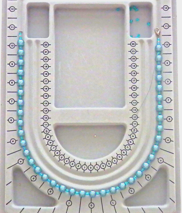 2 Pieces Beading Boards Bead Design Trays Necklace Bracelet