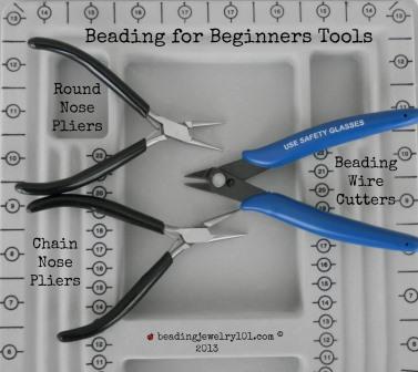 Basic Jewelry Tool-set - of 2 Pliers and 1 side cutter